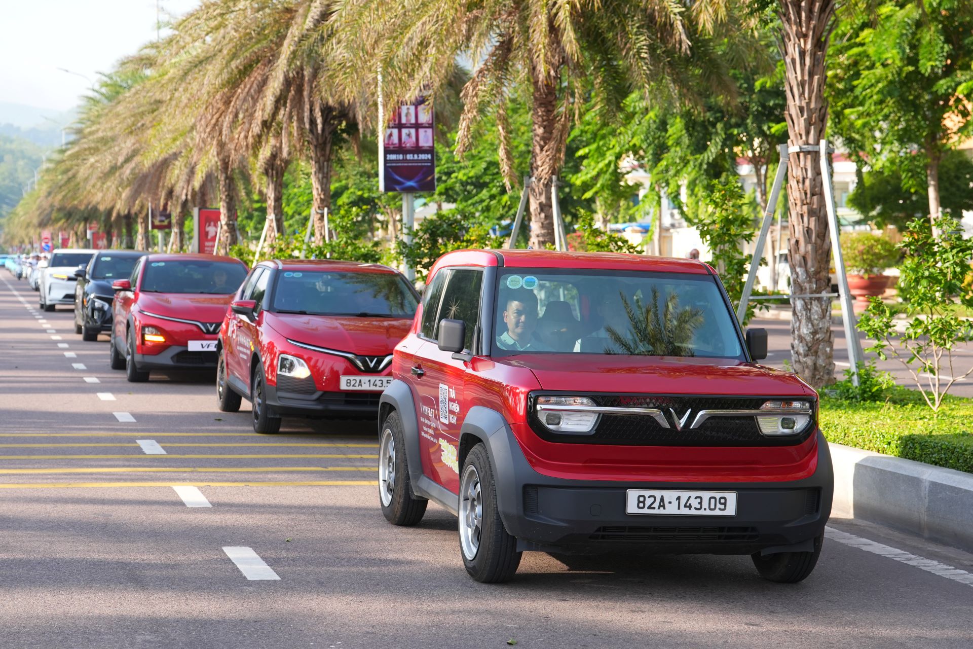 Anh Phạm Hà không chỉ sử dụng VF 3 cho di chuyển hằng ngày mà còn thực hiện chuyến đi dài (Ảnh: NVCC)