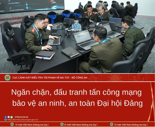 Bộ Công an bảo đảm tuyệt đối an ninh mạng phục vụ Đại hội XIV của Đảng