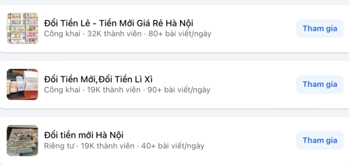 Dịch vụ đổi tiền lì xì cận Tết “nở rộ” trên mạng xã hội, tiềm ẩn nhiều rủi ro