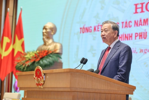 Toàn văn phát biểu chỉ đạo của Tổng Bí thư Tô Lâm tại Hội nghị Chính phủ và chính quyền địa phương