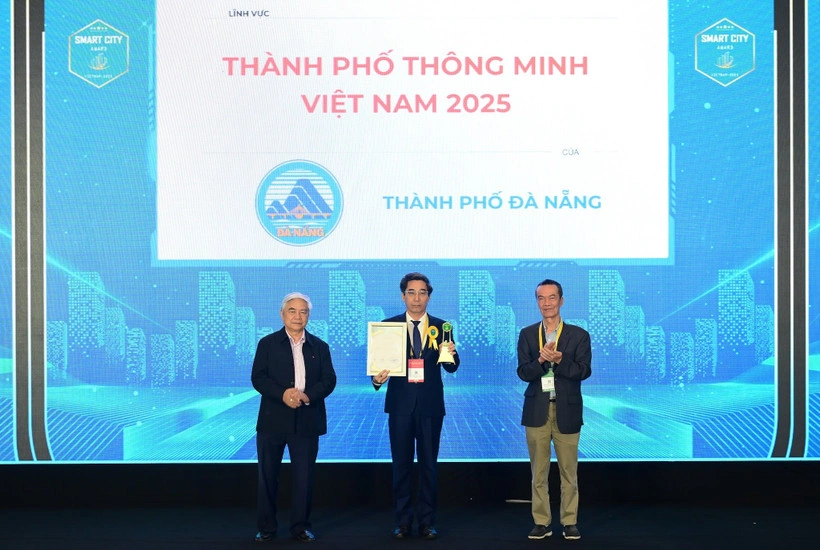 Đà Nẵng nhận Giải thưởng Thành phố Thông minh Việt Nam năm 2025