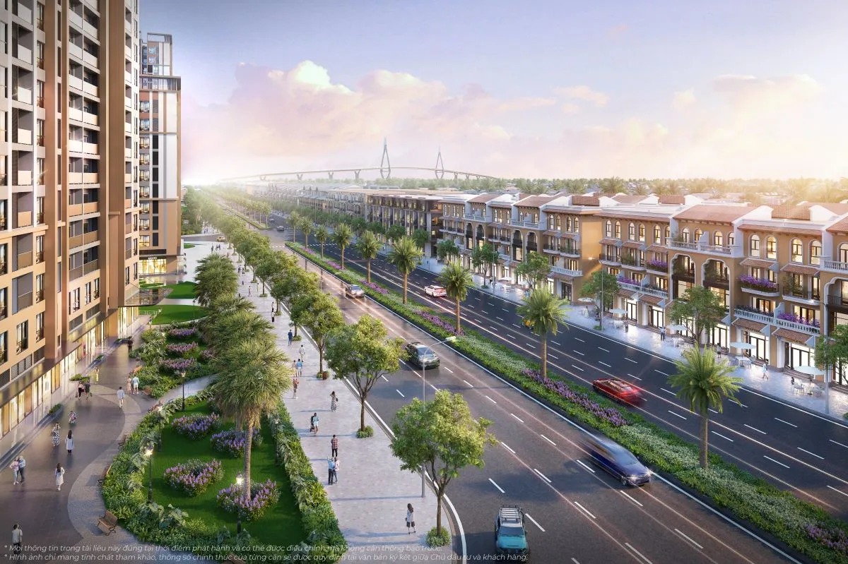 Trục Tương Lai 50m là huyết mạch giao thương 24/7 tại siêu đô thị ESG++