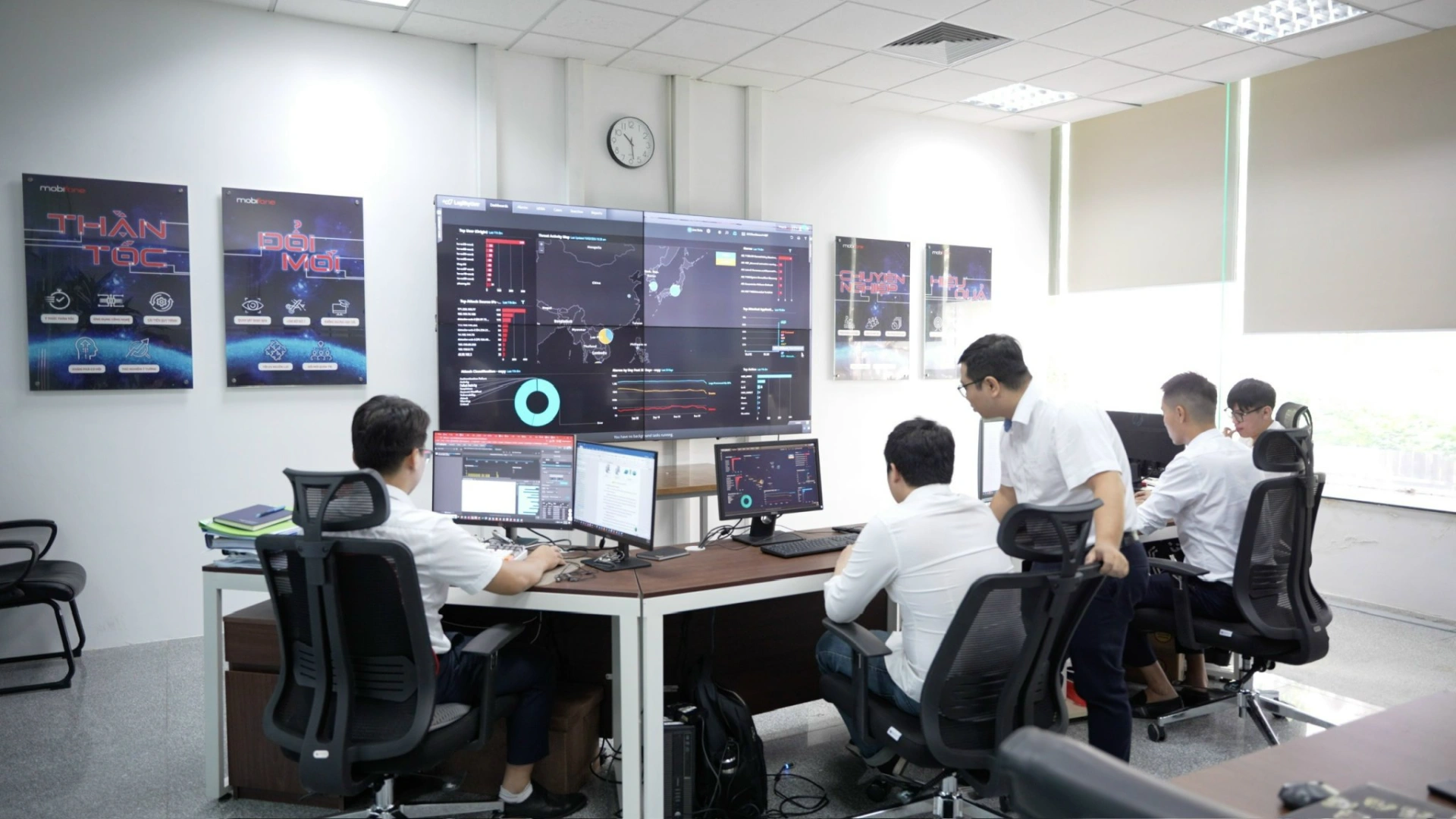 Trung tâm mạng lưới mobiFone, Tổng công ty viễn thông MobiFone