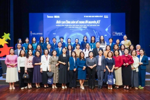 Giáo dục phải đi trước công nghệ: Wellspring Hanoi khởi động lộ trình kiến tạo công dân số