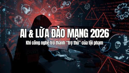 Cảnh giác: Khi AI trở thành “trợ thủ” của tội phạm mạng
