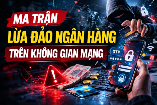 Nhận diện các kịch bản lừa đảo ngân hàng phổ biến hiện nay