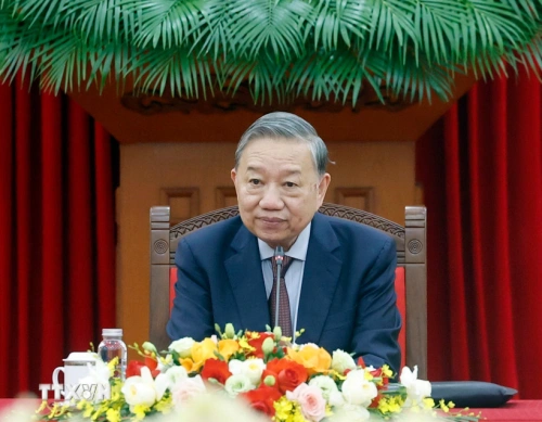 Tổng Bí thư tiếp các Bộ trưởng Trung Quốc nhân dịp Đối thoại chiến lược 3+3