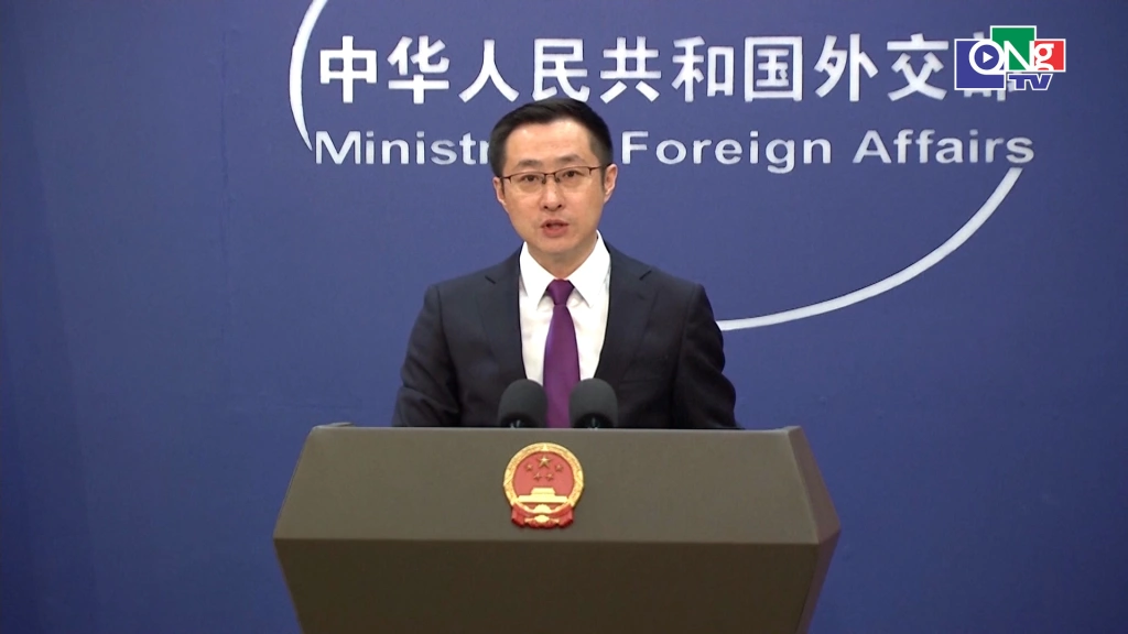 Người phát ngôn Bộ Ngoại giao Trung Quốc Lin Jian phát biểu tại họp báo ngày 18/03/2026