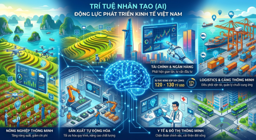 AI có thể đóng góp đến 130 tỷ USD cho kinh tế Việt Nam trong 15 năm tới