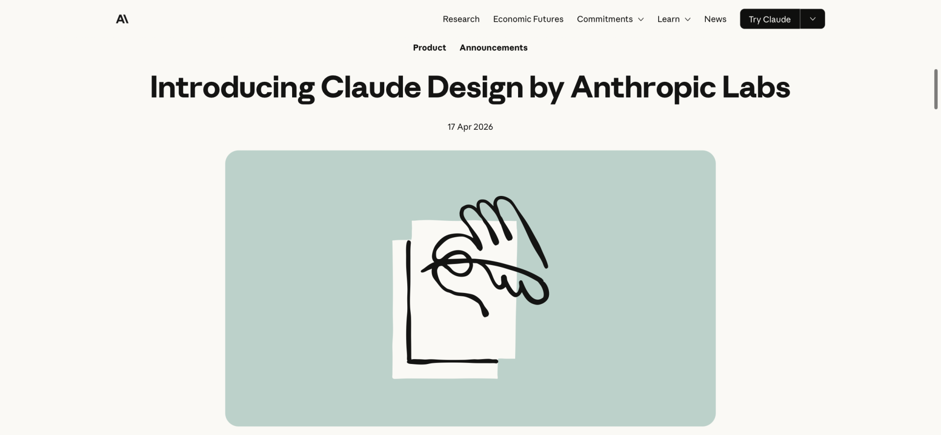 Anthropic cho ra mắt Claude Design