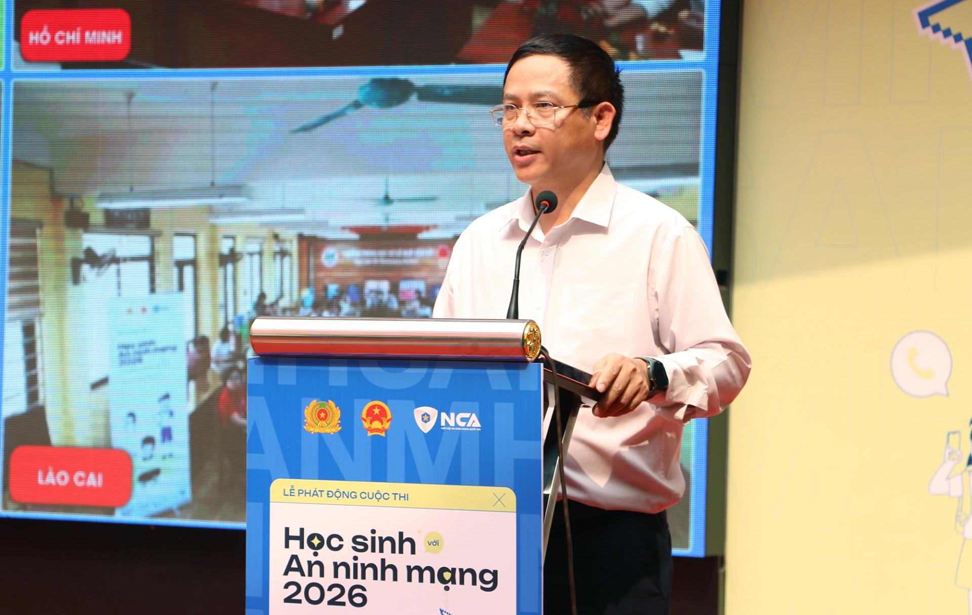 Ông Nguyễn Sơn Hải phát biểu tại sự kiện