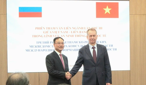 Việt Nam và Liên bang Nga đẩy mạnh phối hợp trong lĩnh vực an ninh thông tin quốc tế