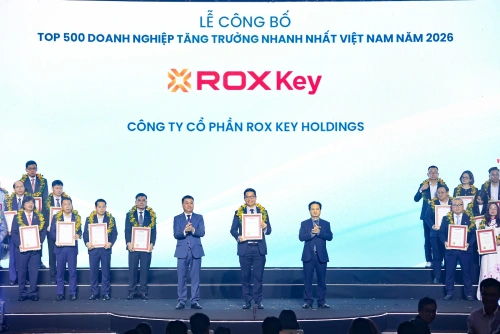 Duy trì tăng trưởng ổn định, ROX Key được FAST500 vinh danh