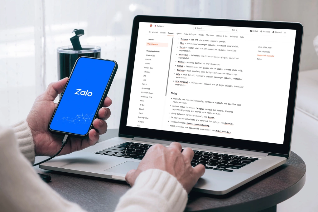 Zalo hướng tới tích hợp các ứng dụng AI vào nền tảng. (nguồn: Zalo)