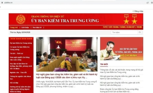 Cảnh báo các tài khoản, trang mạng xã hội giả mạo Ủy ban Kiểm tra Trung ương