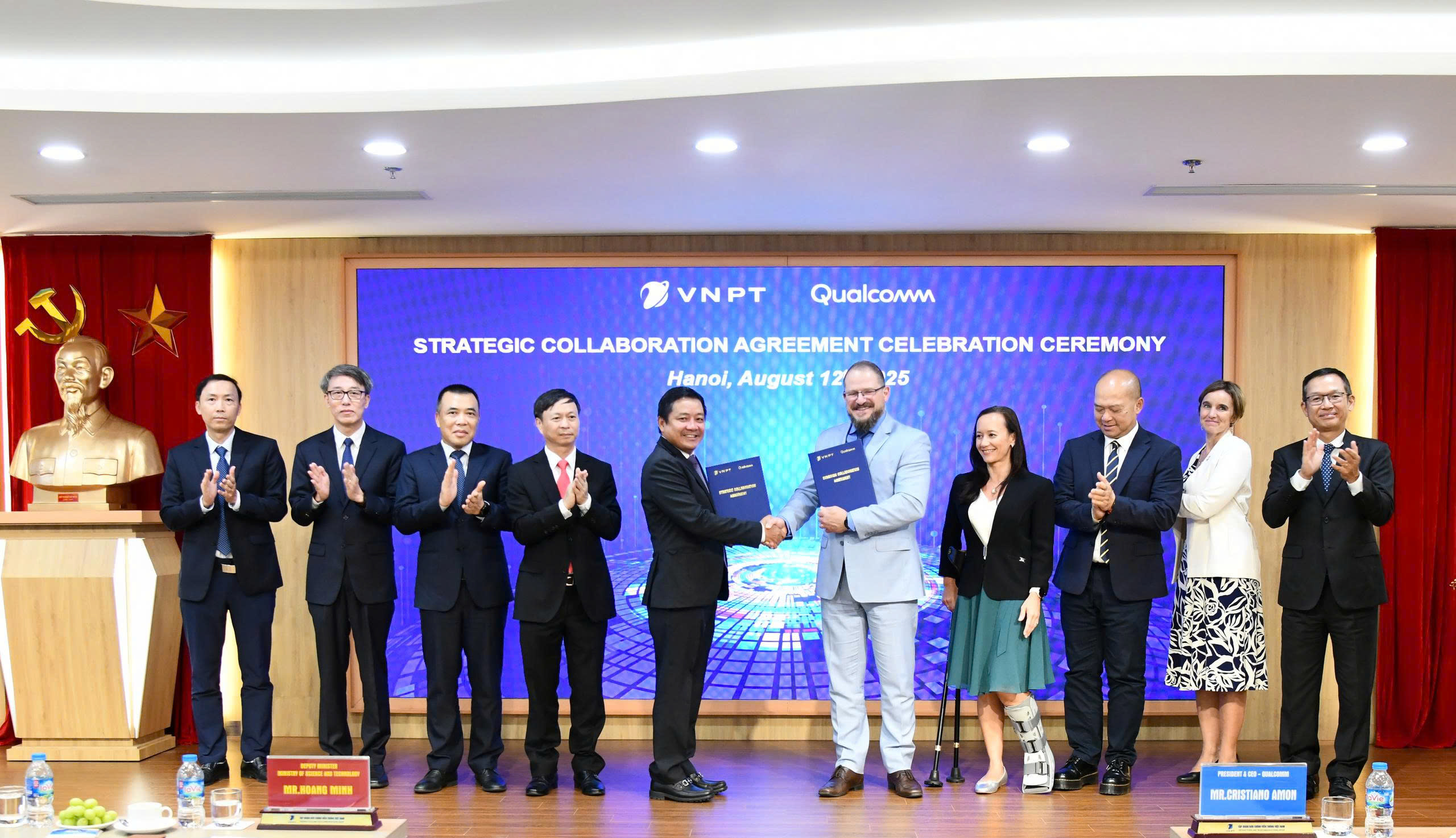Thành lập Trung tâm Xuất sắc VNPT - Qualcomm đầu tiên tại Việt Nam