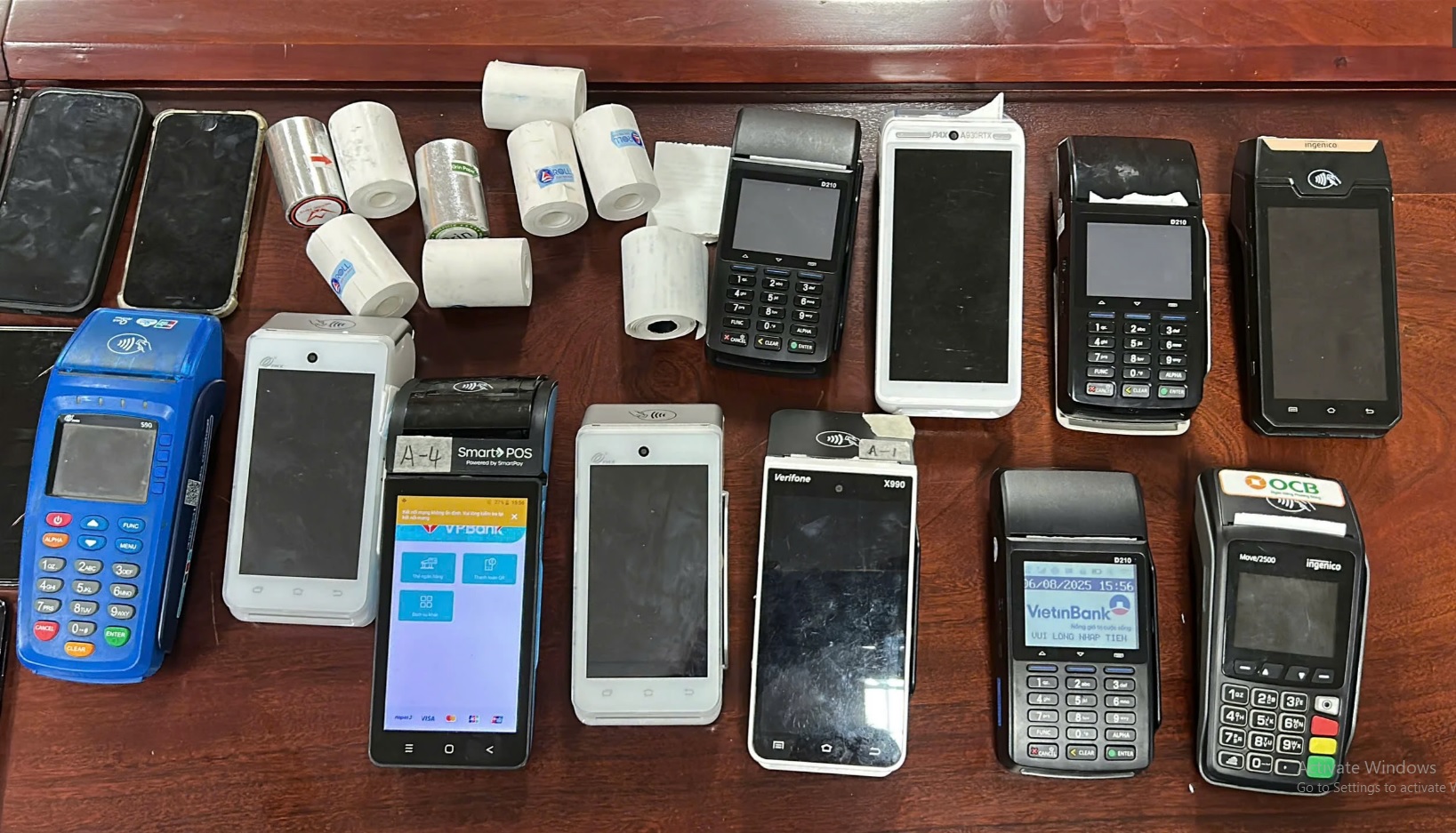 Một số tang vật liên quan đến vụ án được Công an TP Đà Nẵng thu giữ