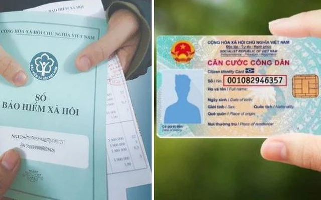 Số định danh cá nhân, căn cước công dân chính thức được sử dụng thay cho mã số bảo hiểm xã hội