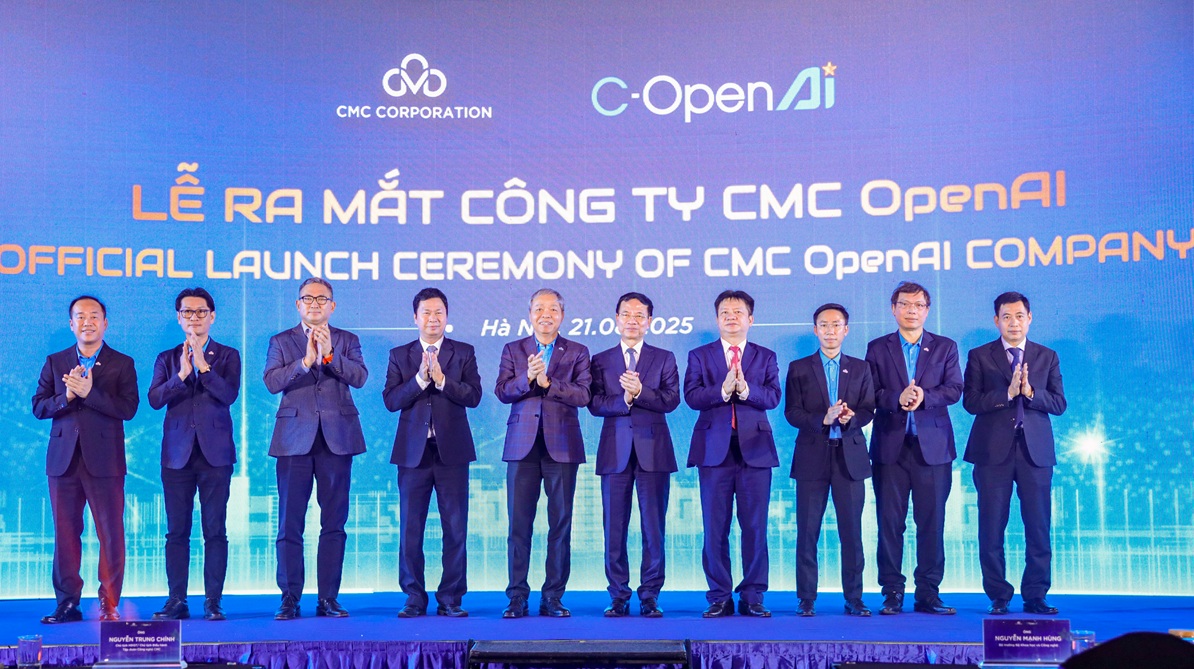 Toàn cảnh lễ ra mắt Công ty CMC OpenAI