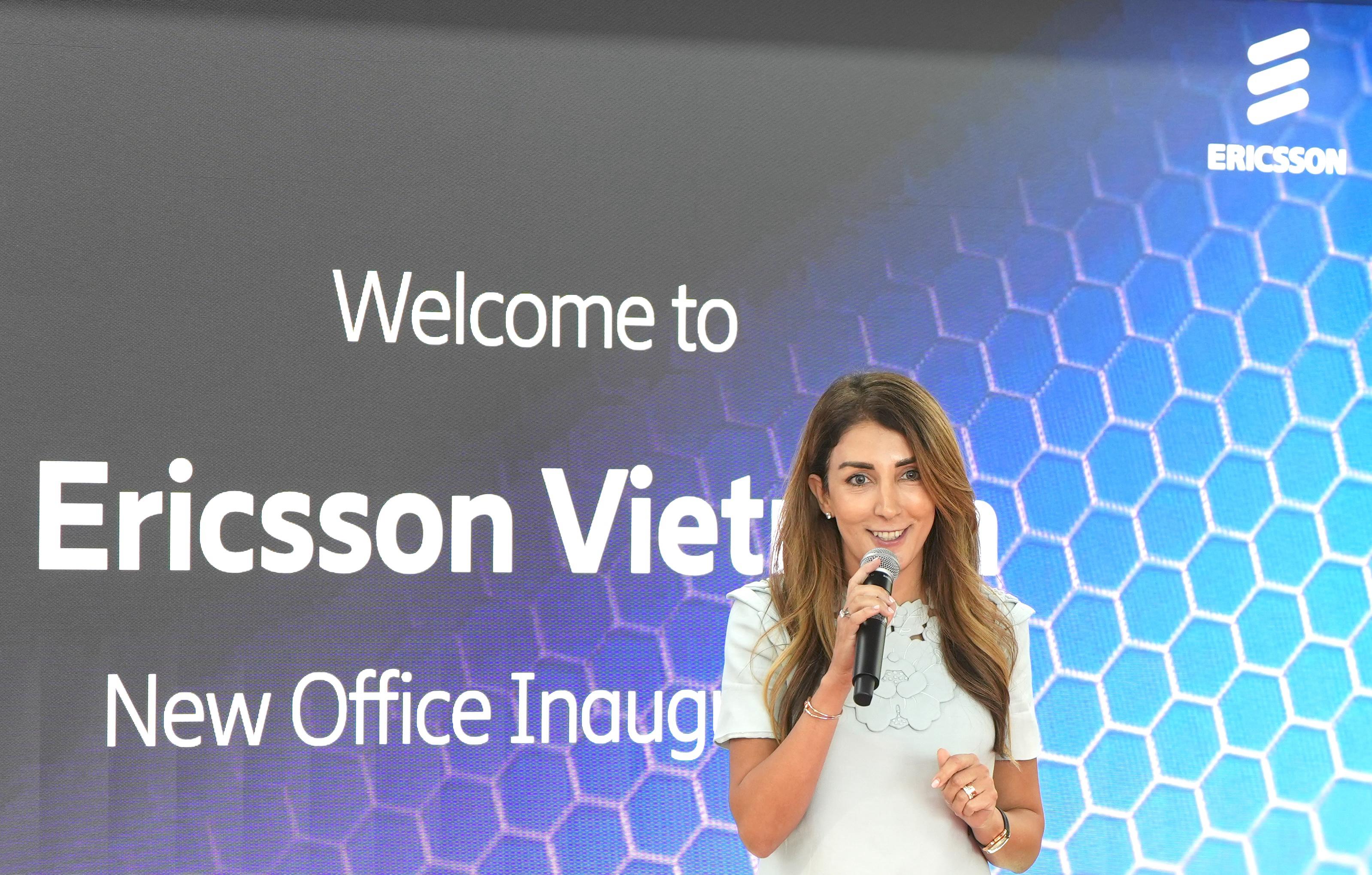 Bà Rita Mokbel chủ tịch Ericsson Việt Nam