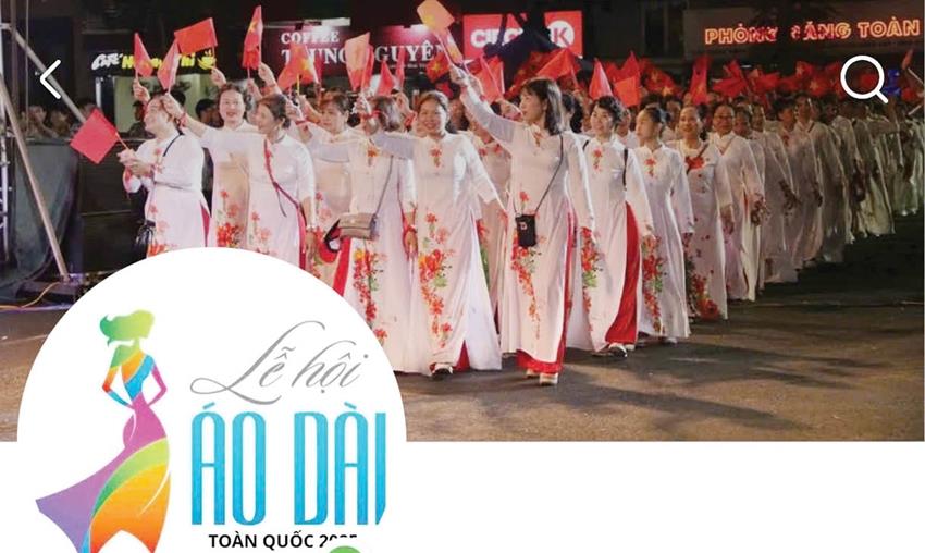 Cảnh giác chiêu trò kêu gọi tham gia “diễu hành áo dài” trên mạng xã hội
