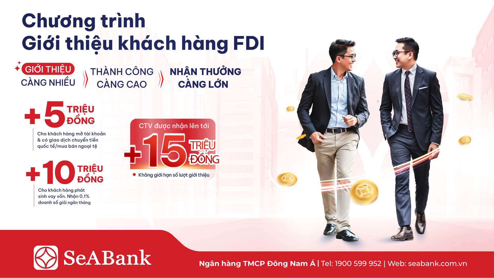 Chương trình CTV giới thiệu khách hàng FDI với nhiều phần thưởng hấp dẫn