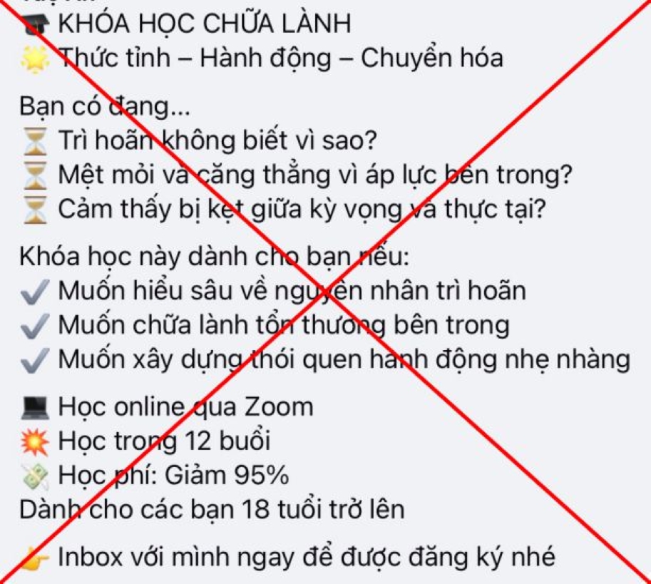 Giả danh ‘chữa lành’ - Mánh khóe lừa đảo tinh vi cần cảnh giác