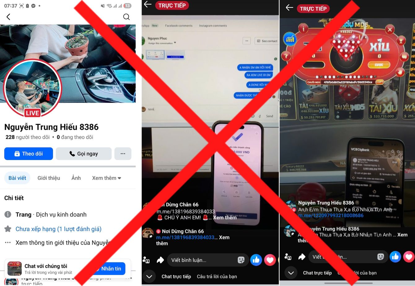 Cảnh báo hiện tượng livestream “phát tiền” kèm mã QR, tiềm ẩn nhiều rủi ro