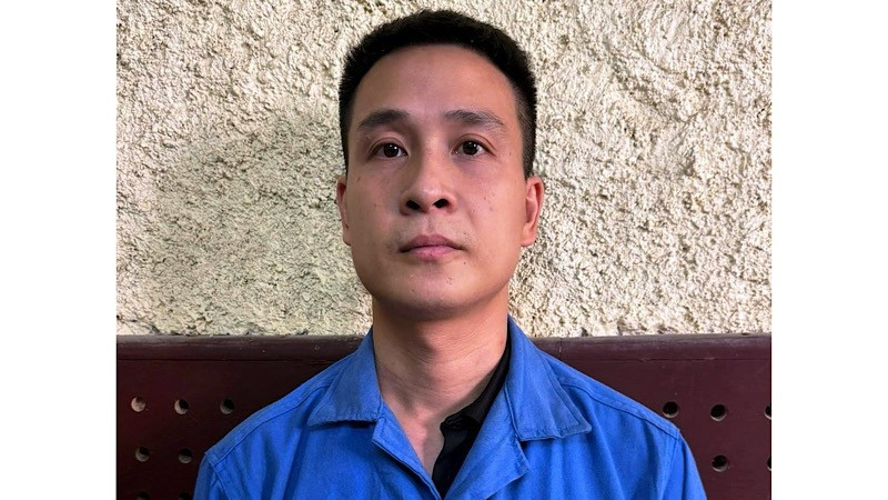 Đối tượng Bùi Thanh Long. (Ảnh Công an Hải Phòng)