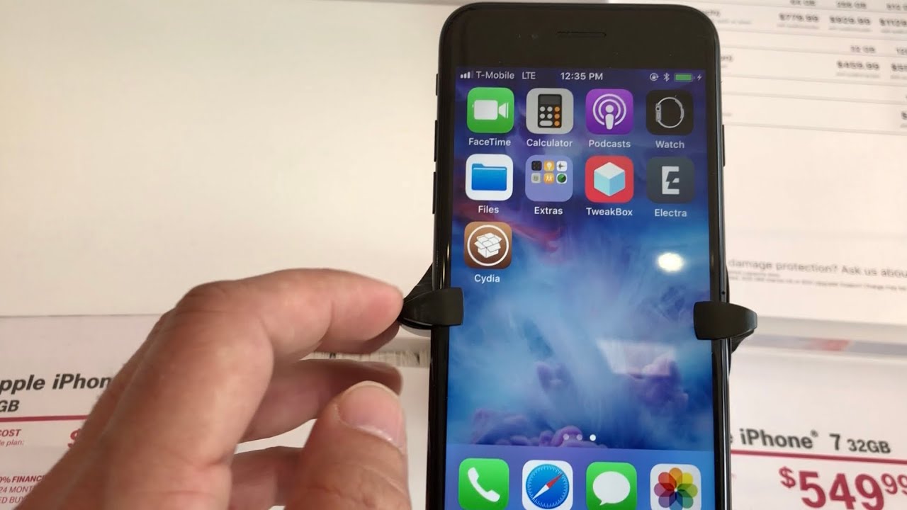 iPhone đã jailbreak. Ảnh Sforum