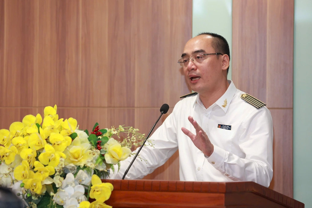 Phó Tổng Kiểm toán Nhà nước Bùi Quốc Dũng phát biểu chiều 23/9