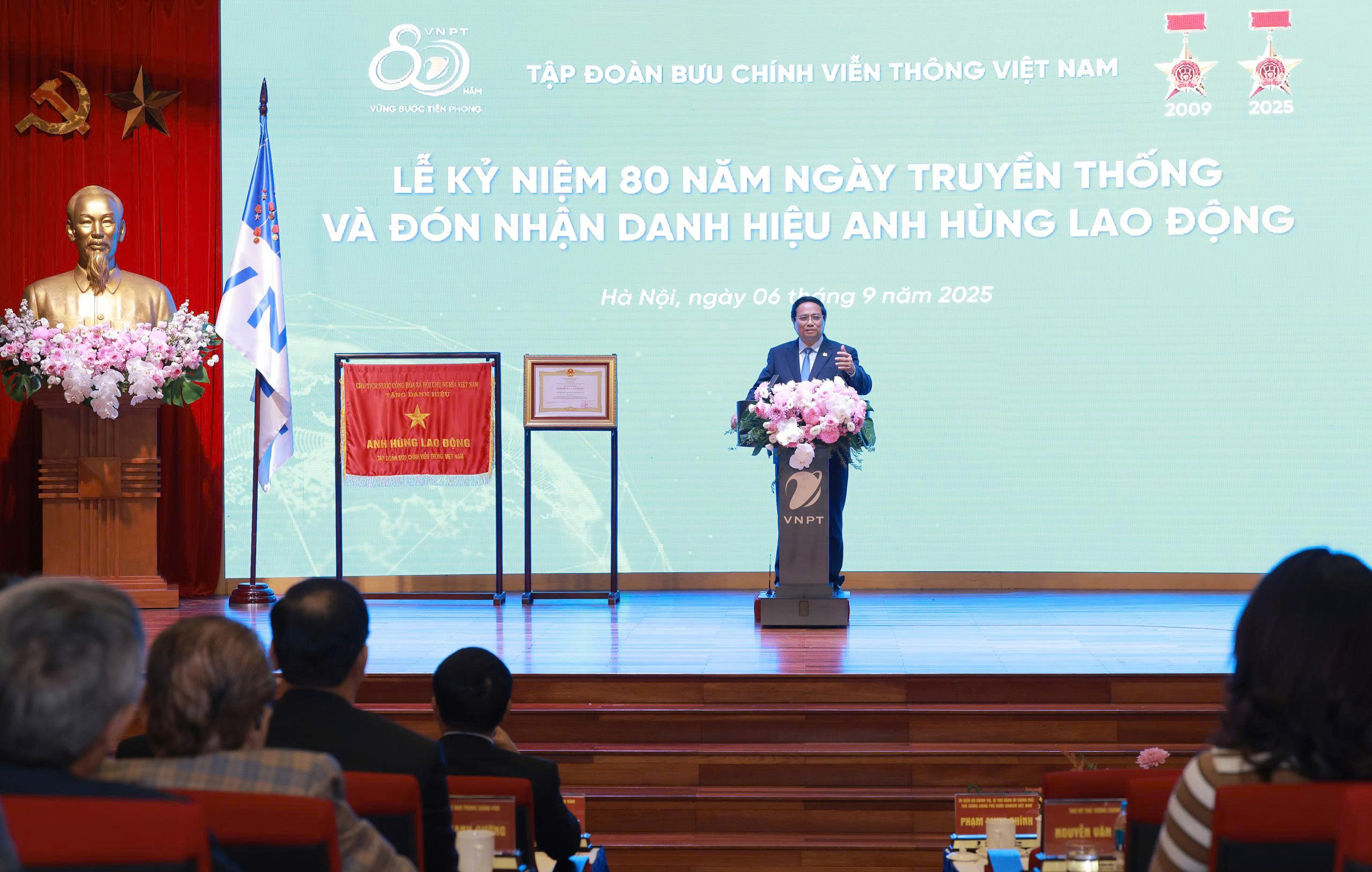 Thủ tướng Phạm Minh Chính phát biểu tại buổi lễ