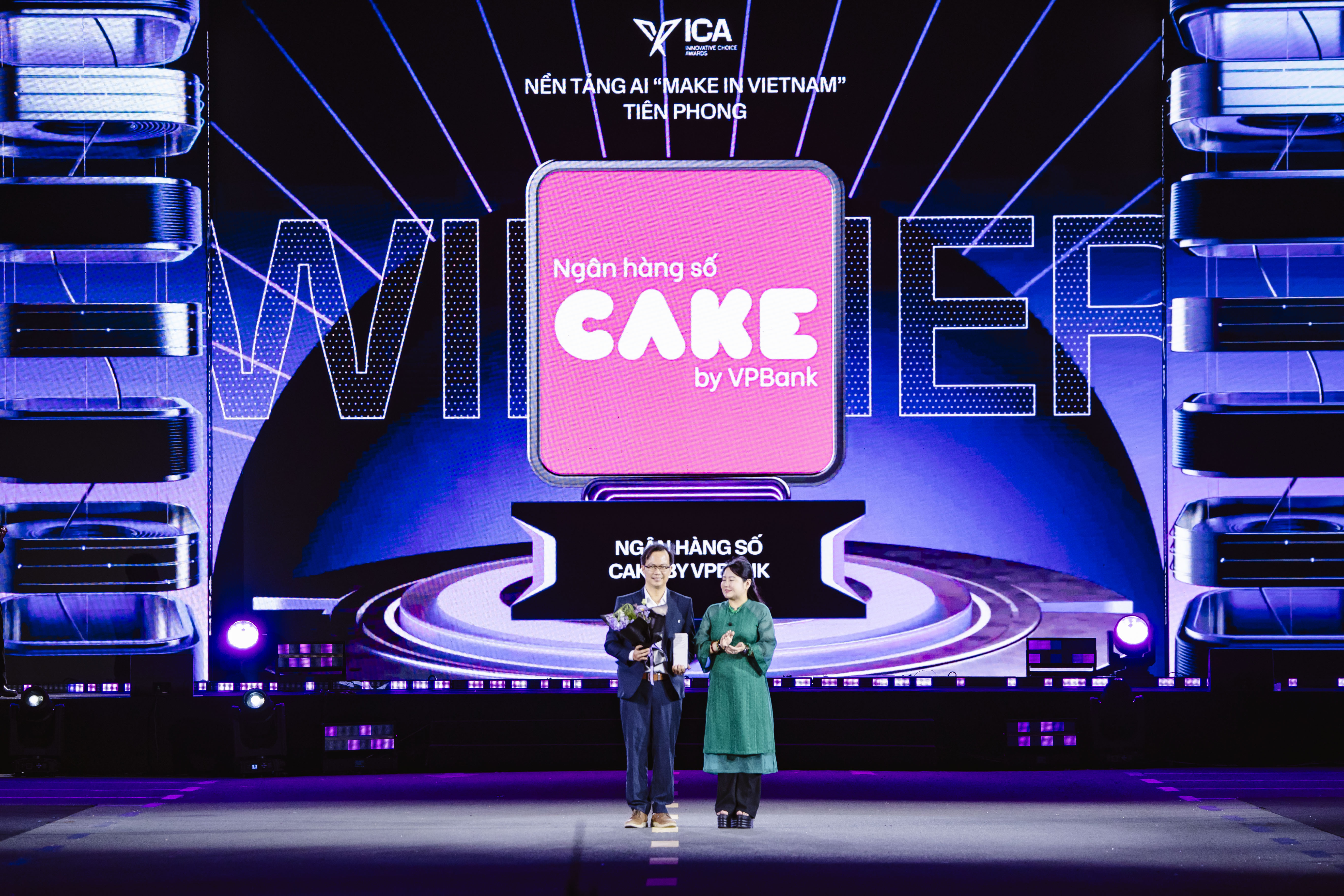 Giải Ngân hàng số ứng dụng AI xuất sắc được trao cho Cake by VPBank