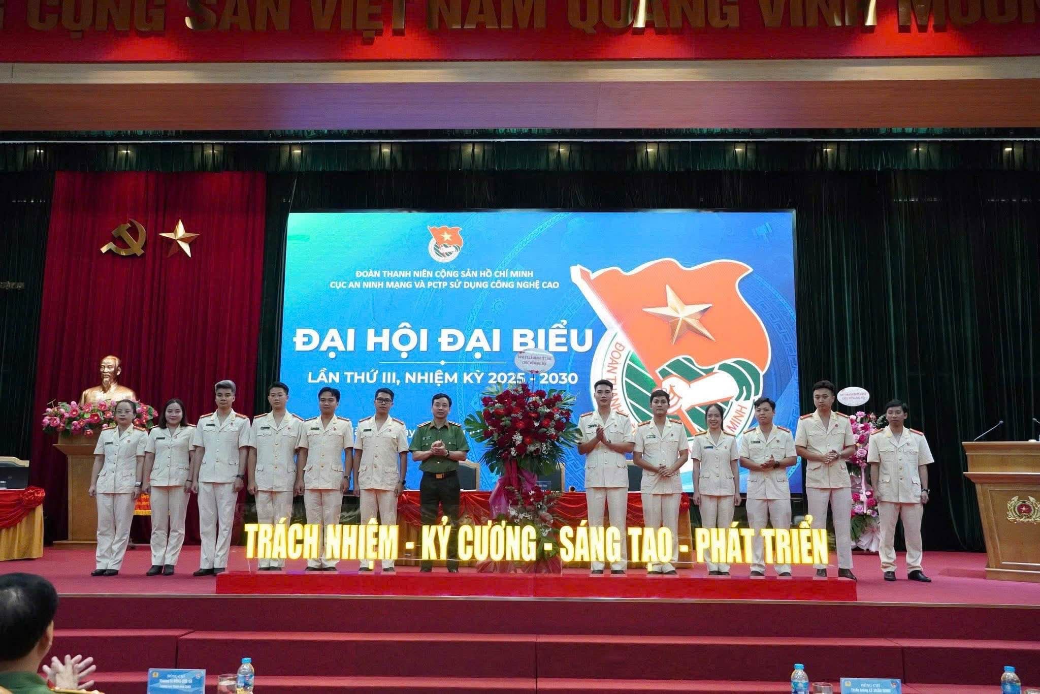 Với tinh thần làm việc nghiêm túc, dân chủ và trách nhiệm, Đại hội Đại biểu Đoàn TNCS Hồ Chí Minh Cục A05 lần thứ III, nhiệm kỳ 2025 - 2030, đã hoàn thành toàn bộ nội dung, chương trình đề ra.