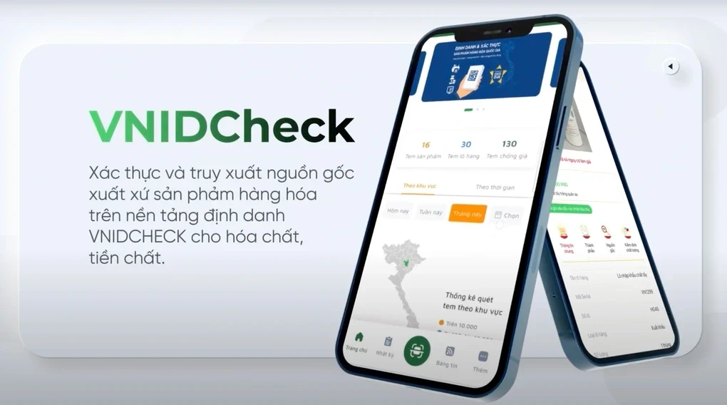 VNIDCheck: Quét mã QR trên VNeID để phát hiện hàng giả, truy xuất nguồn gốc sản phẩm