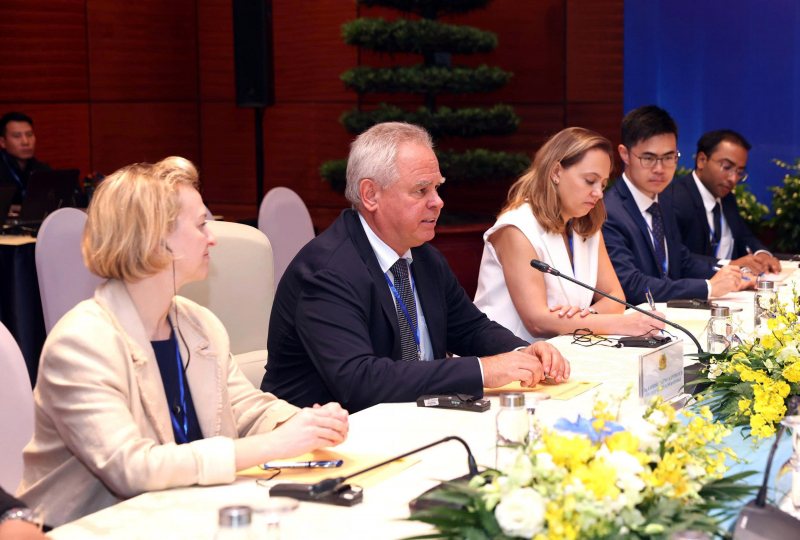 Hai bên thống nhất thúc đẩy hợp tác trong lĩnh vực an ninh mạng, an toàn thông tin và ứng phó tội phạm công nghệ cao.