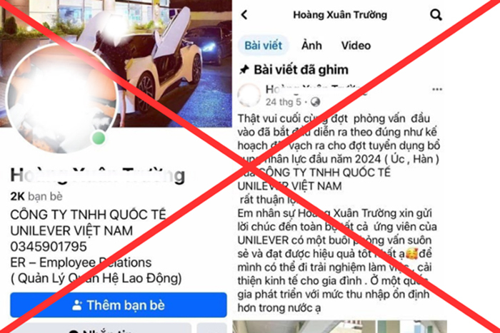 Cẩn trọng với các thủ đoạn lừa đảo qua tuyển dụng trực tuyến
