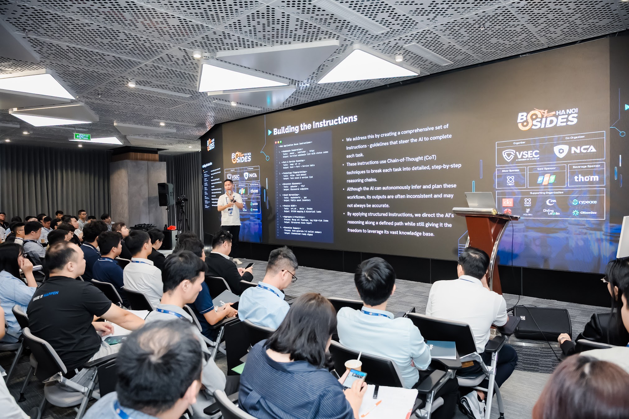 Quang cảnh sự kiện BSides Hanoi 2025.