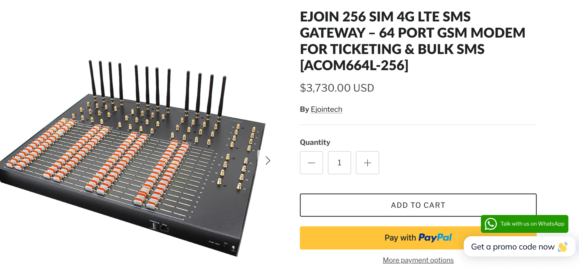 Ai cũng có thể lên mạng và đặt mua những cái máy chủ SIM.