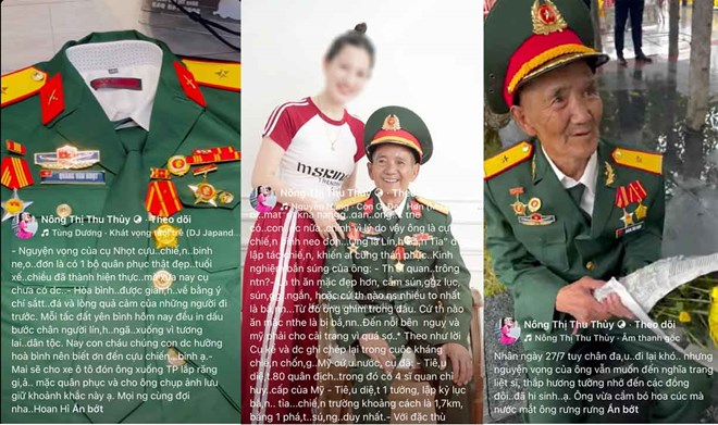 Lật tẩy chiêu trò dựng hình tượng anh hùng để kêu gọi từ thiện ở Điện Biên