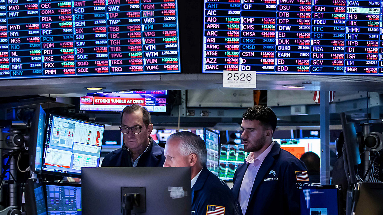 Trí tuệ nhân tạo (AI) tiếp tục là “tâm điểm vàng” trên thị trường tài chính toàn cầu. Ảnh minh hoạ - Ảnh: AP