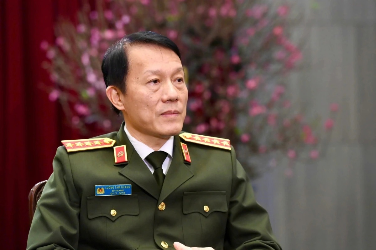 Bộ trưởng Công An Đại tướng Lương Tam Quang