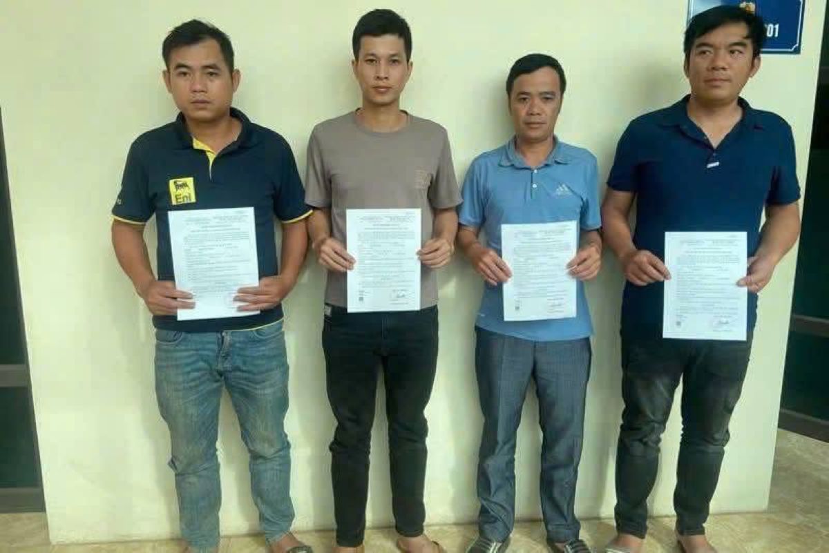 Các đối tượng và vật chứng của vụ án