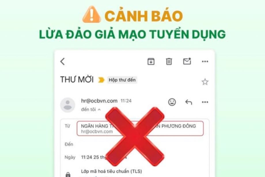 Mạo danh bộ phận tuyển dụng của ngân hàng để chiếm đoạt 255 triệu đồng