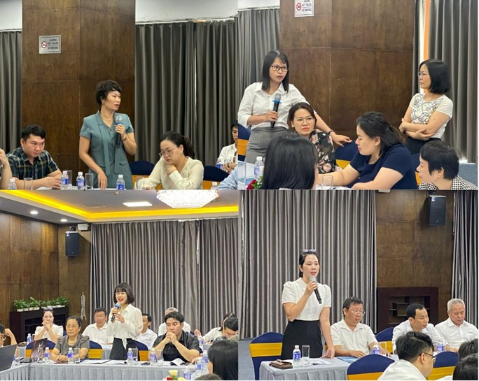 Các đại biểu tham dự Hội nghị tập huấn kỹ năng ứng dụng công nghệ thông tin trong giám sát, thẩm định và đánh giá hiệu quả trợ giúp pháp lý.