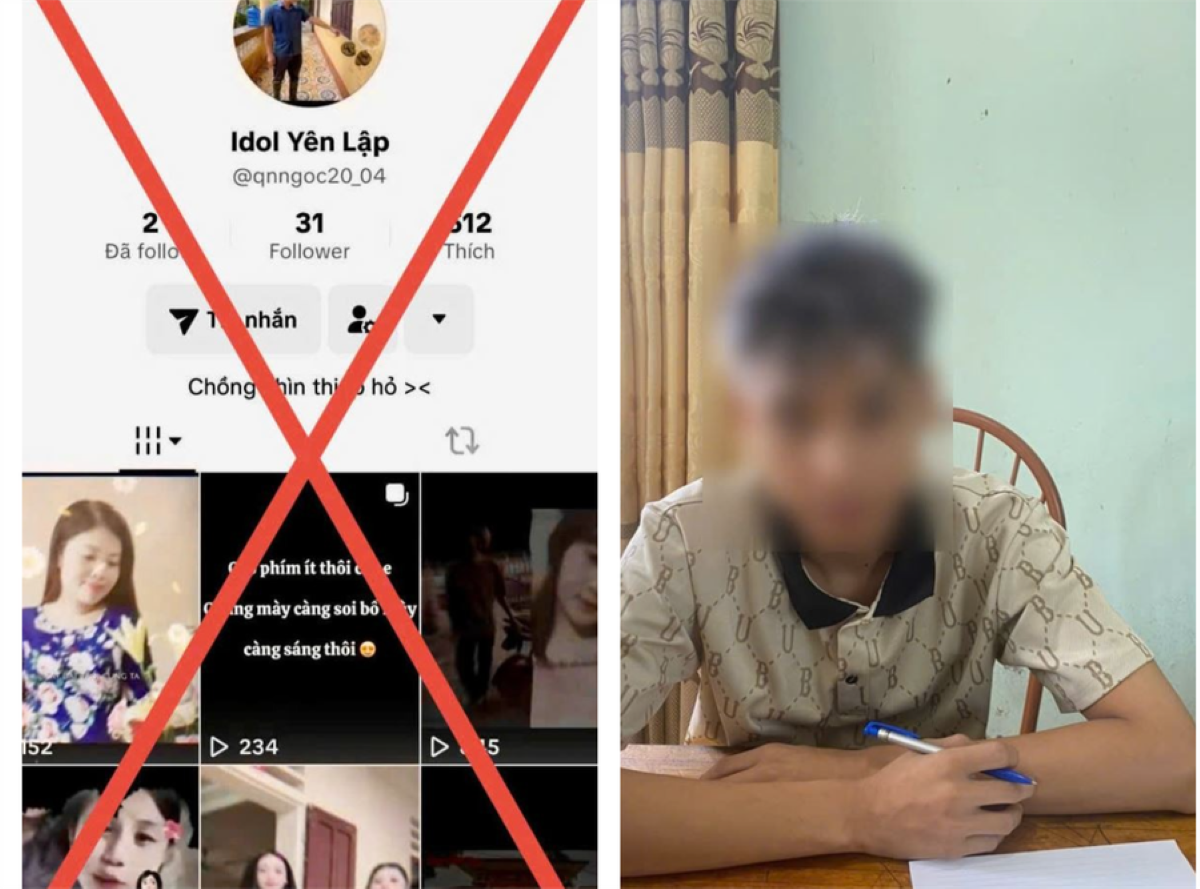 Nam thanh niên hiện tại đã gỡ bỏ nội dung sai sự thật trên mạng xã hội.