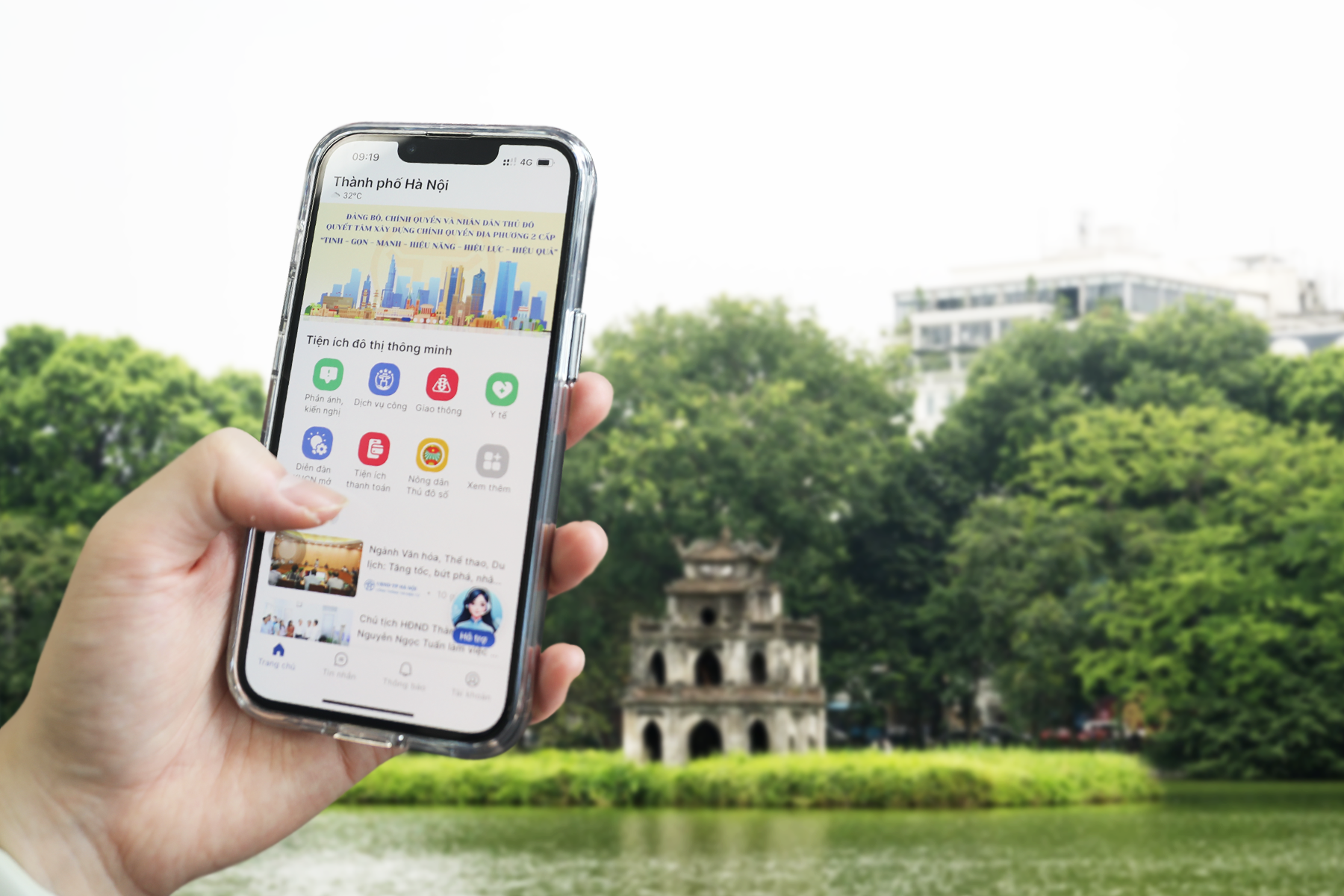 Ứng dụng iHanoi có thêm tính năng thanh toán