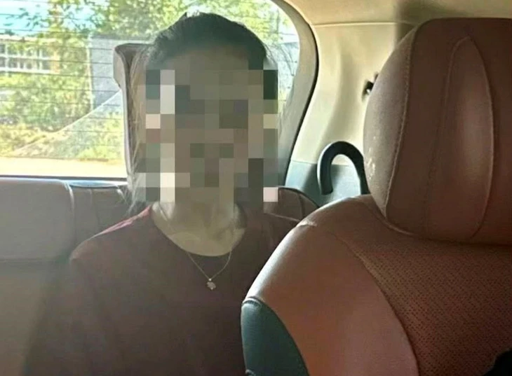 Chị V. được lực lượng chức năng đưa từ Campuchia về lại Việt Nam