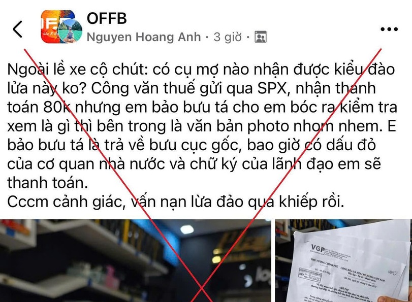 Cục Thuế cảnh báo tình trạng lừa đảo mạo danh qua công văn giả và vận chuyển