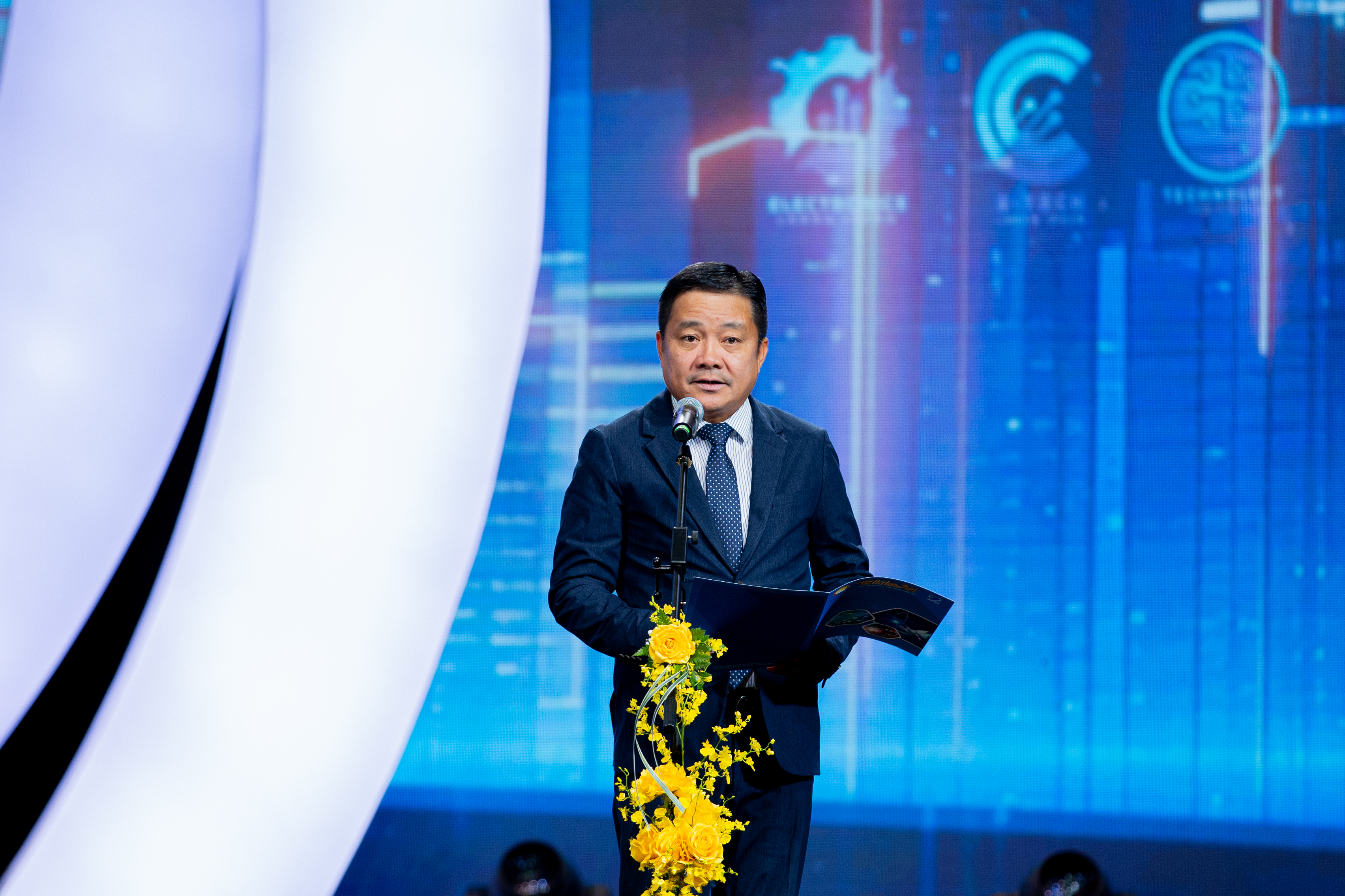 Ông Huỳnh Quang Liêm - Tổng giám đốc Tập đoàn VNPT 